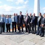 RNLI Coastal Review team receive a warm welcome at Donaghadee station