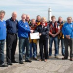 Newtownards Lions Club cheque presentation