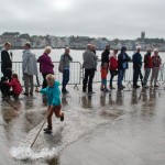 Festival faithful defy the floods