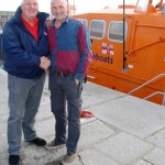 RNLI crews say farewell to coxswain Quentin