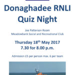 Donaghadee RNLI Quiz Night